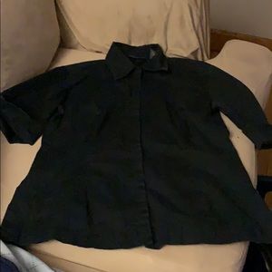 Banana Republic half sleeve button up